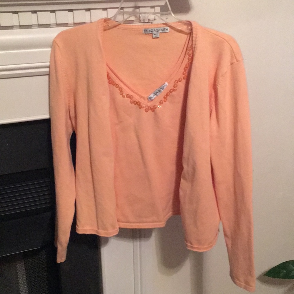 Cardigan with tank
